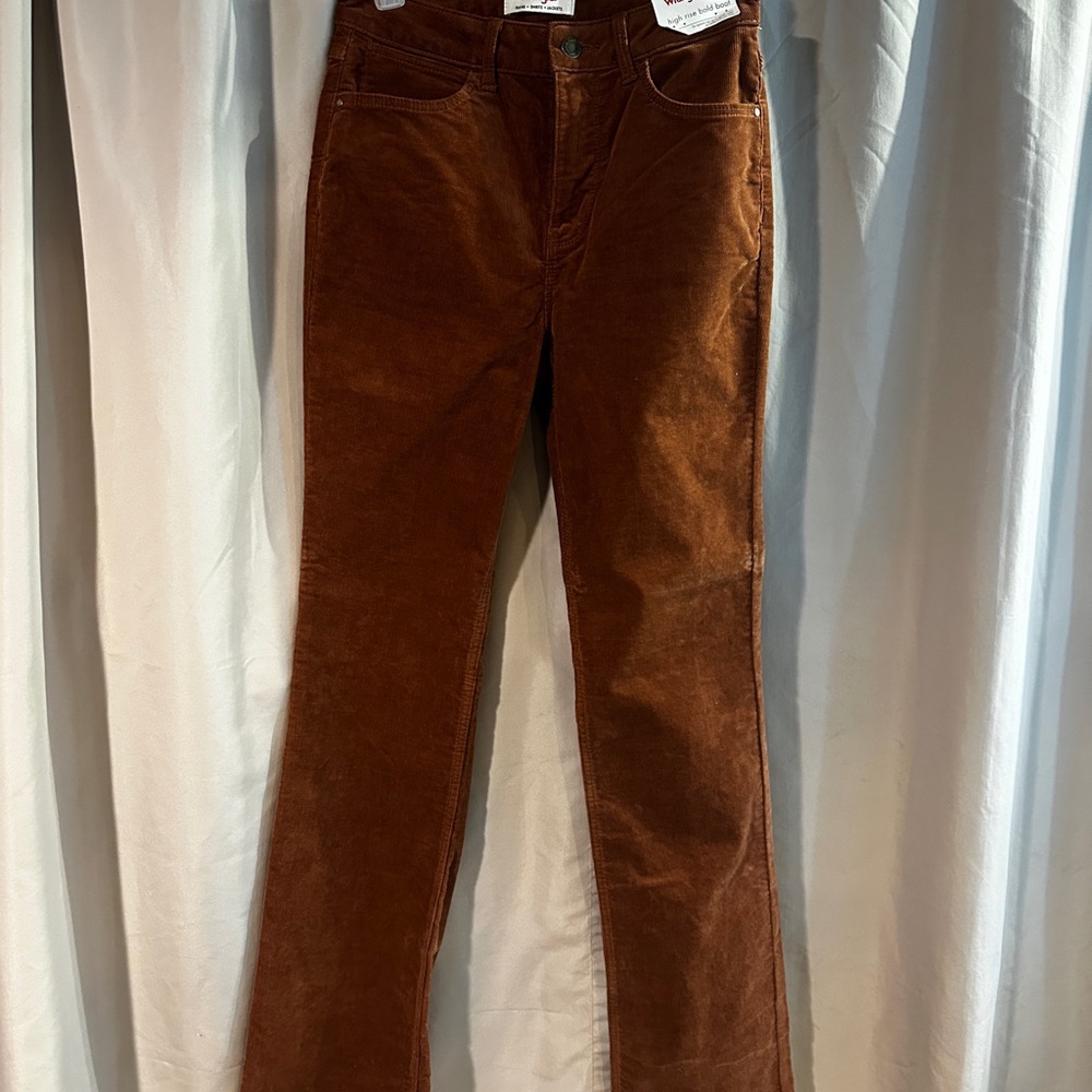 Wrangler Women's High Rise Jeans - Brown
